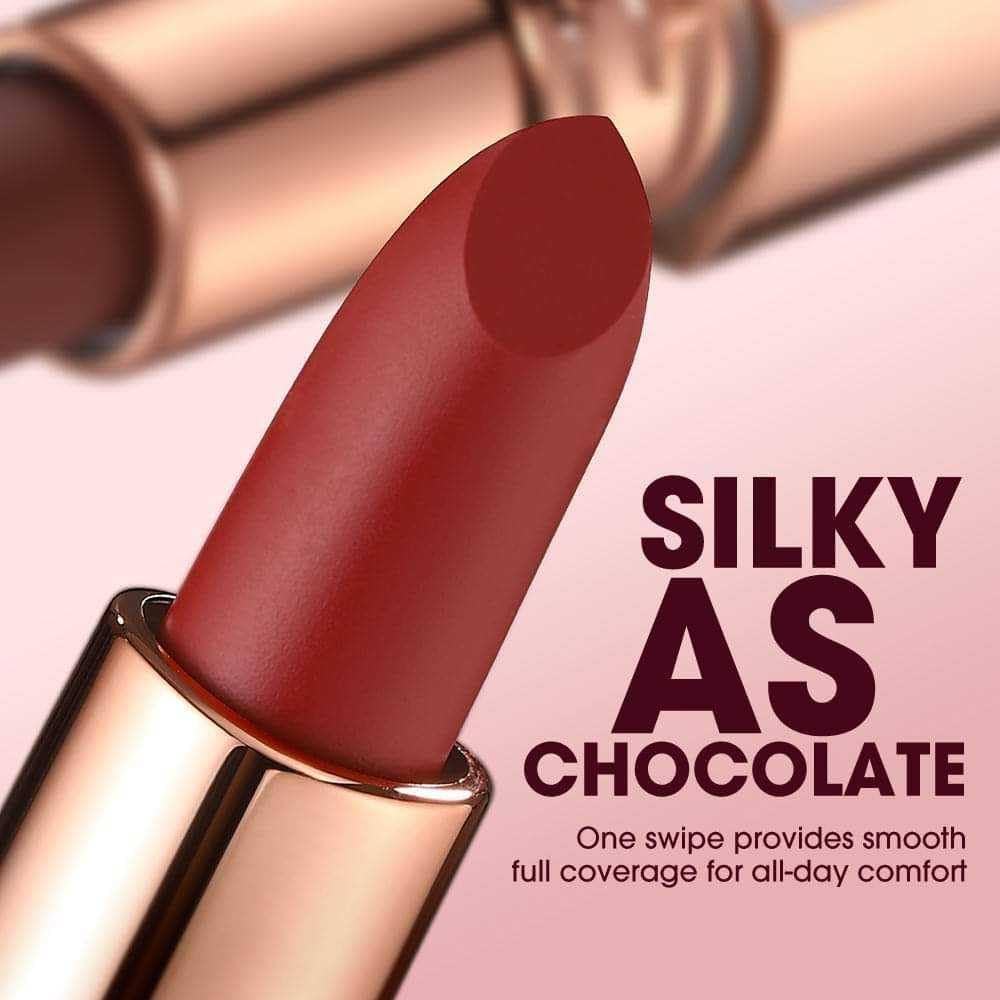 O.TWO.O Powder Matte, Transfer-Proof, Waterproof, 24-hour Intense Color Lipstick
