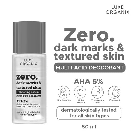 LUXE ORGANIX Zero. Deodorant Brightening Serum 50ml