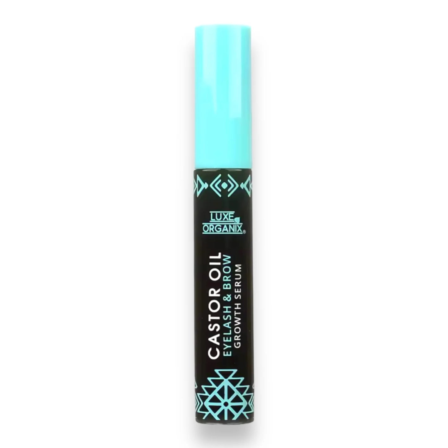 LUXE ORGANIX Castor Oil Dual Tip Eyelash and Brow Lengthening Serum 18ml