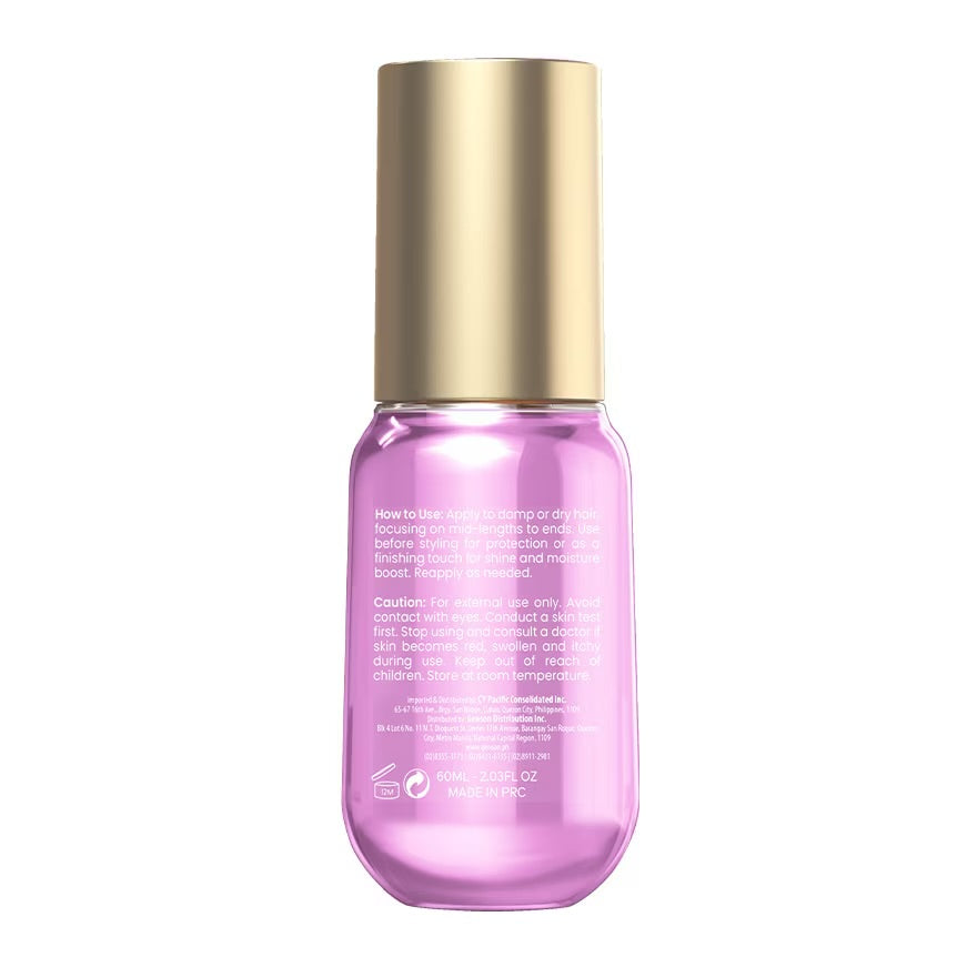 LUXE ORGANIX Restore & Revive Serum Hair Oil Argan Oil + Keratin + Murumuru Oil 60ml