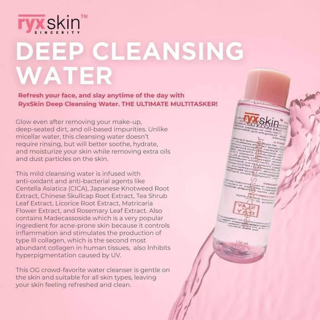 RYXSKIN DEEP CLEANSING WATER 120ml