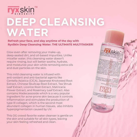 RYXSKIN DEEP CLEANSING WATER 120ml