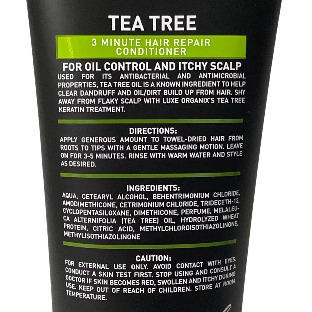 LUXE ORGANIX Keratin Tea Tree Hair Conditioner Treatment 250ml