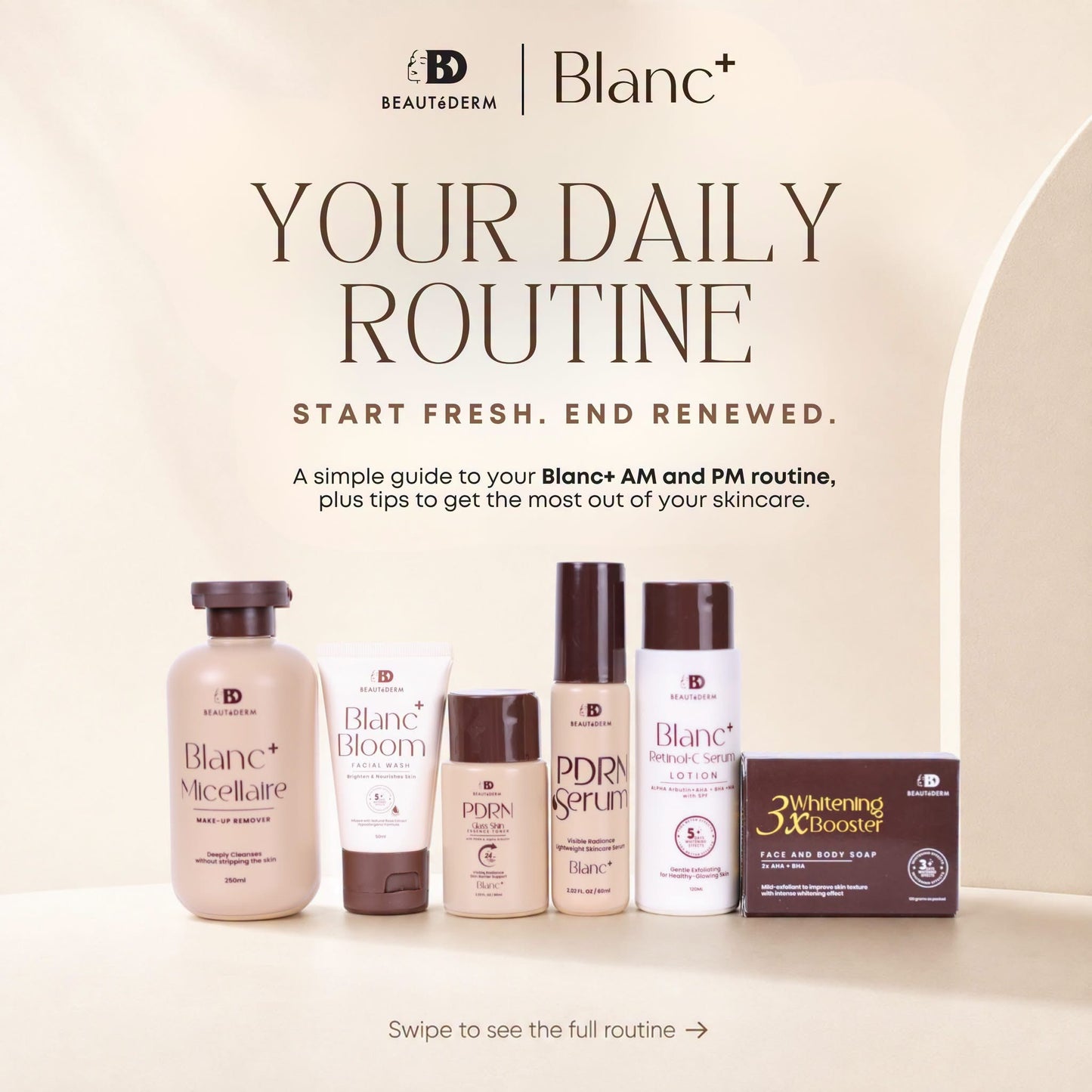 Blanc+ PDRN Serum (Lightweight Skin Serum) 60ml