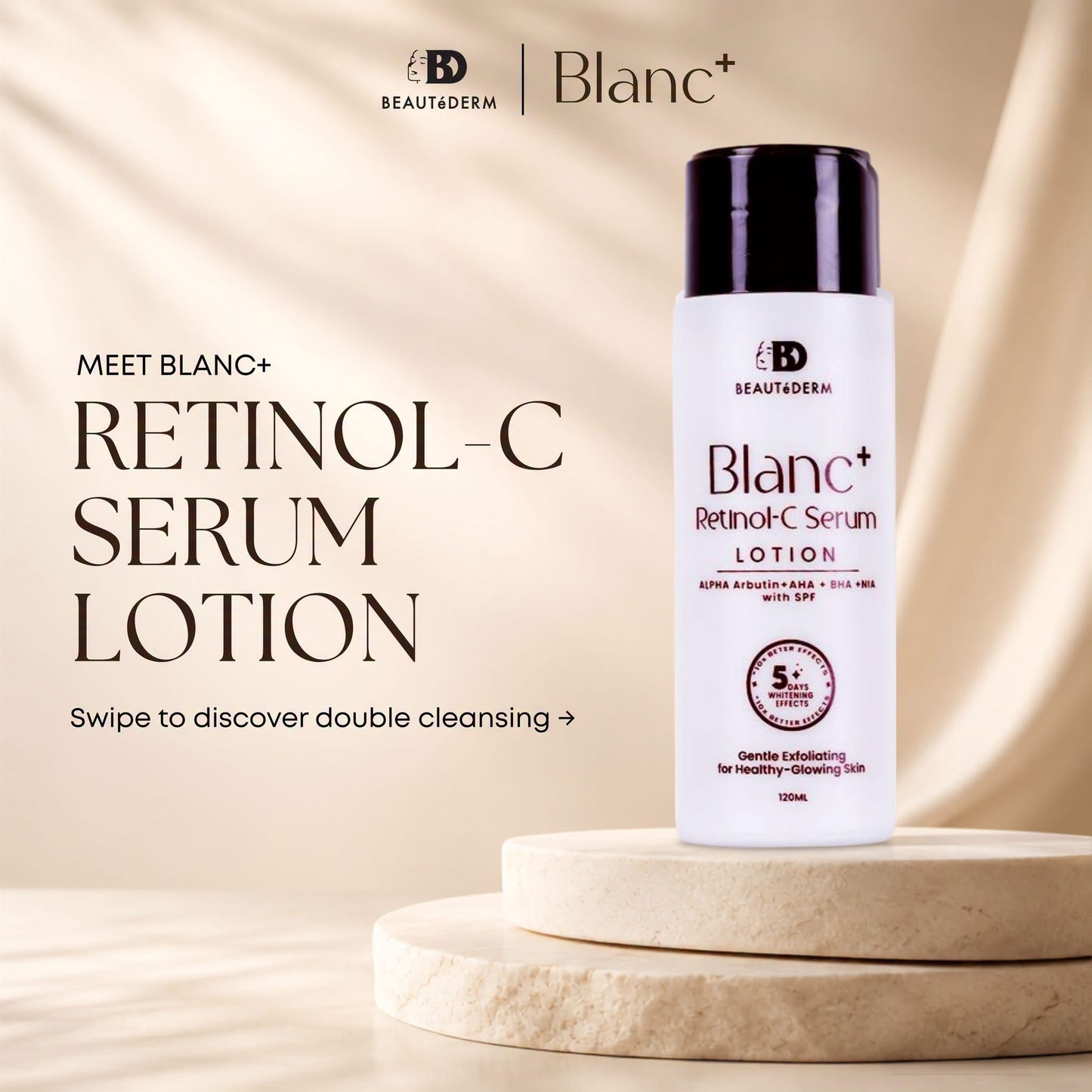 Blanc+ Retinol-C Serum Lotion 120ml