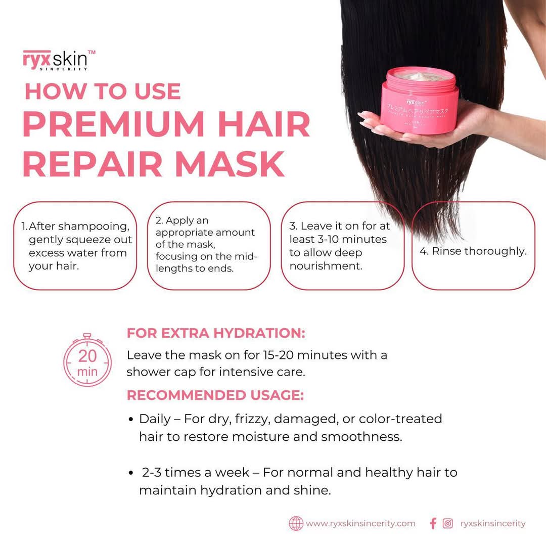 RYXSKIN PREMIUM HAIR MASK 180gms