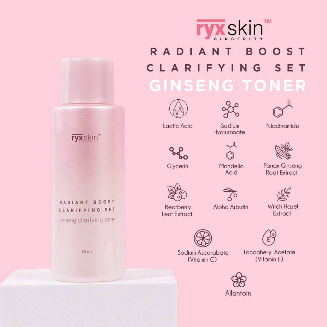 RYXSKIN RADIANT BOOST CLARIFYING SET
