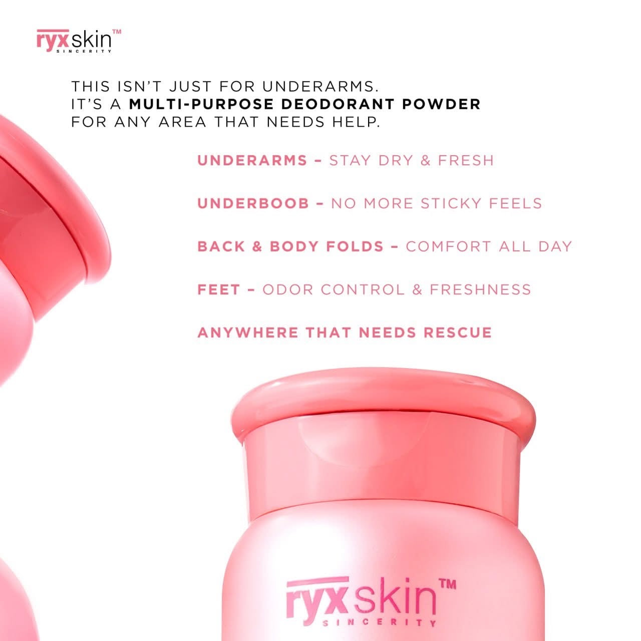 RYXSKIN BODY RESCUE POWDER 50gm