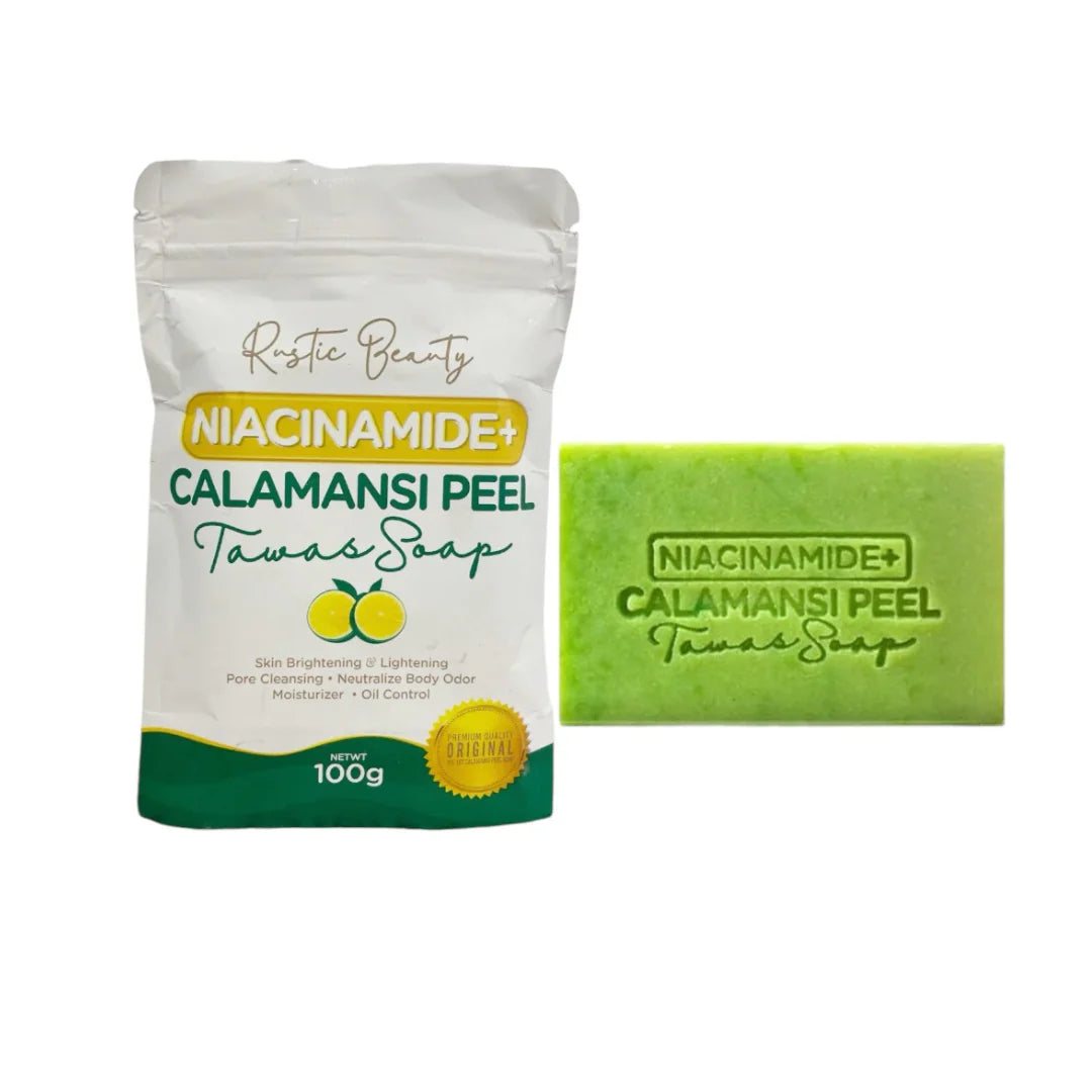 Niacinamide + Calamansi Peel Tawas Soap 100g