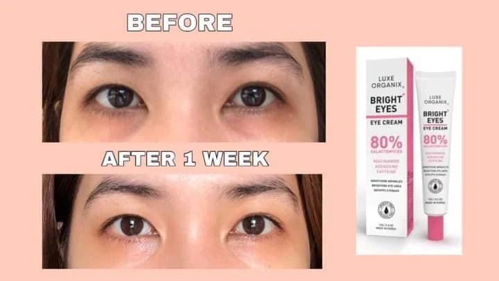 LUXE ORGANIX Bright Eyes Eye Cream 15g