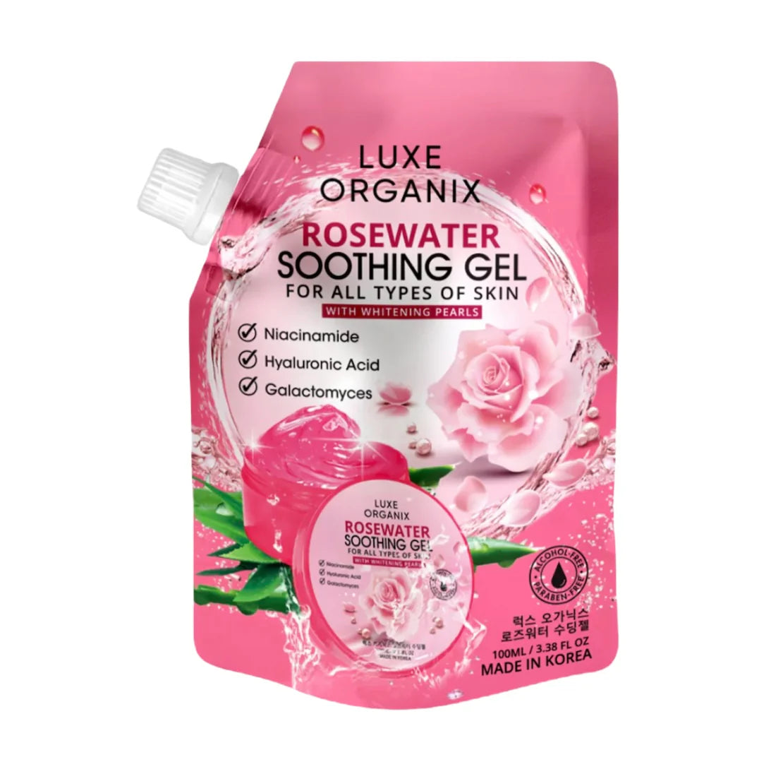 LUXE ORGANIX Rose Water Soothing Gel 100ml