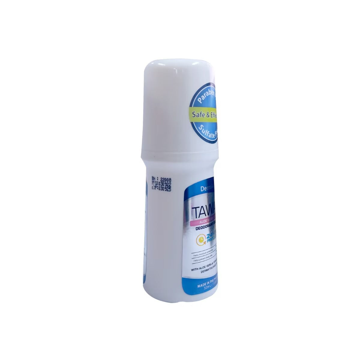 DermAid Deodorant Roll-on Scented Tawas with Aloe Vera with Vitamin E 50ml