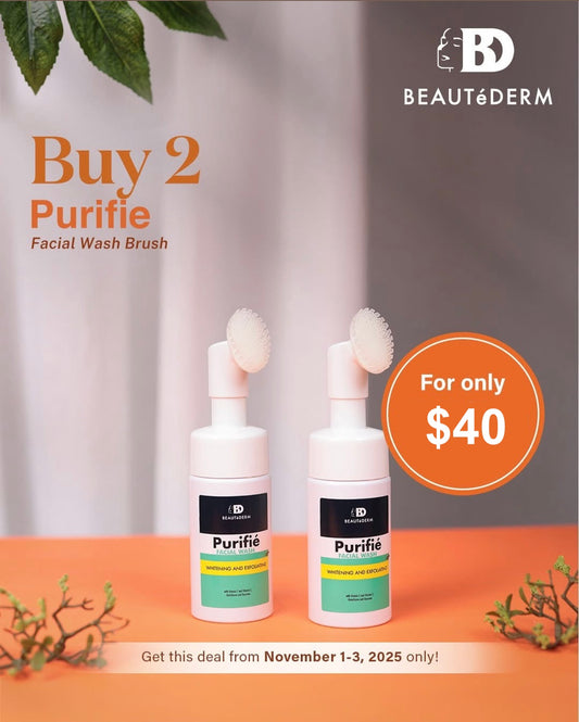 Purifie Wash with Brush 100ml BUY 1 GET 1 FREE