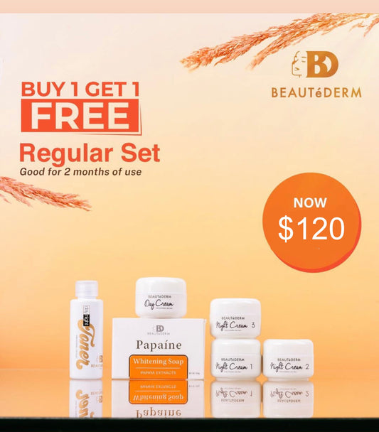 Regular Set with 60ml Day and Night Toner BUY 1 GET 1 FREE