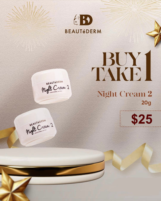 Night Cream 2 (20grams) BUY 1 GET 1 FREE