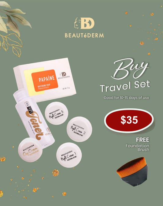 Travel Set* with FREE Foundation Brush
