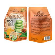 Luxe Organix Aloe Vera and Snail Soothing Gel 95% (100ml)