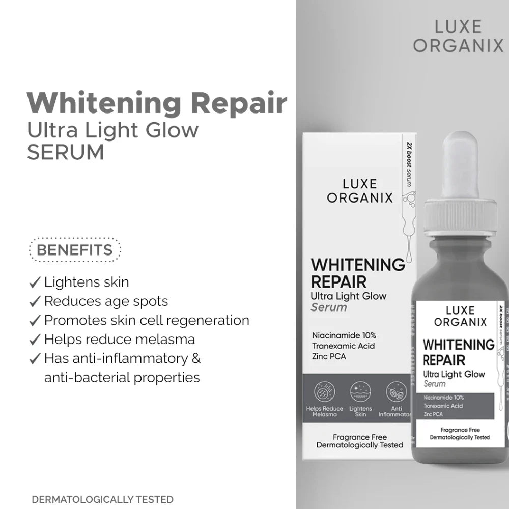 LUXE ORGANIX Brightening Repair Niacinamide 10% Serum 30ml