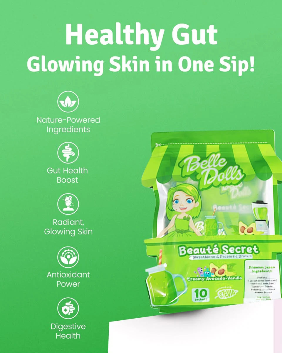 Belle Dolls Creamy Avocado-Vanilla Drink