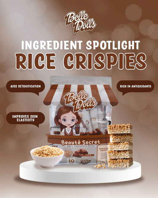 Belle Dolls Dark Chocolate Drink with Rice Crispies