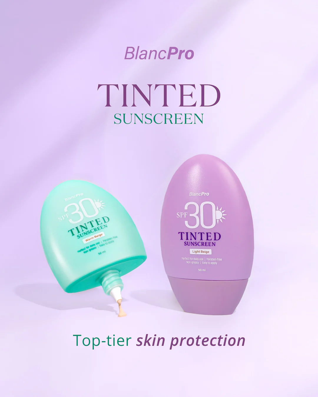 BlancPRO Tinted Sunscreen SPF 30 (Warm Beige) BUY 1 GET 1 FREE