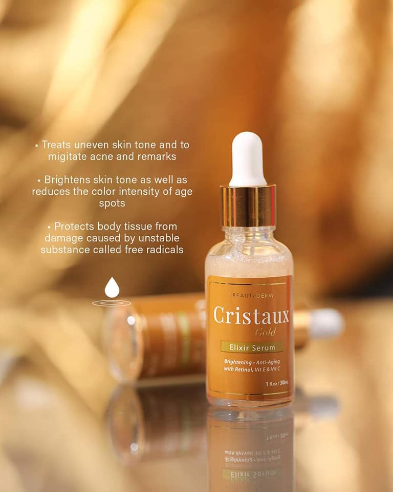 CRISTAUX GOLD ELIXIR SERUM 30ml