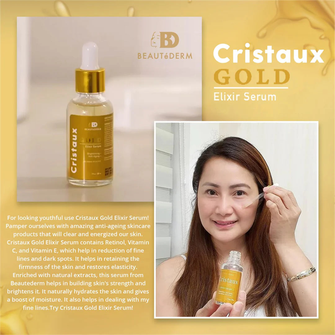 CRISTAUX GOLD ELIXIR SERUM 30ml