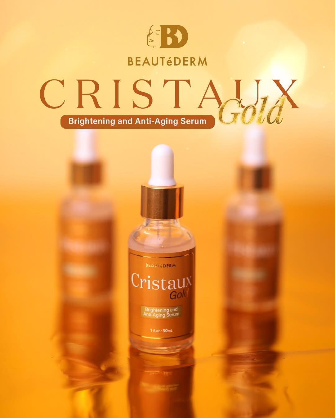 CRISTAUX GOLD ELIXIR SERUM 30ml