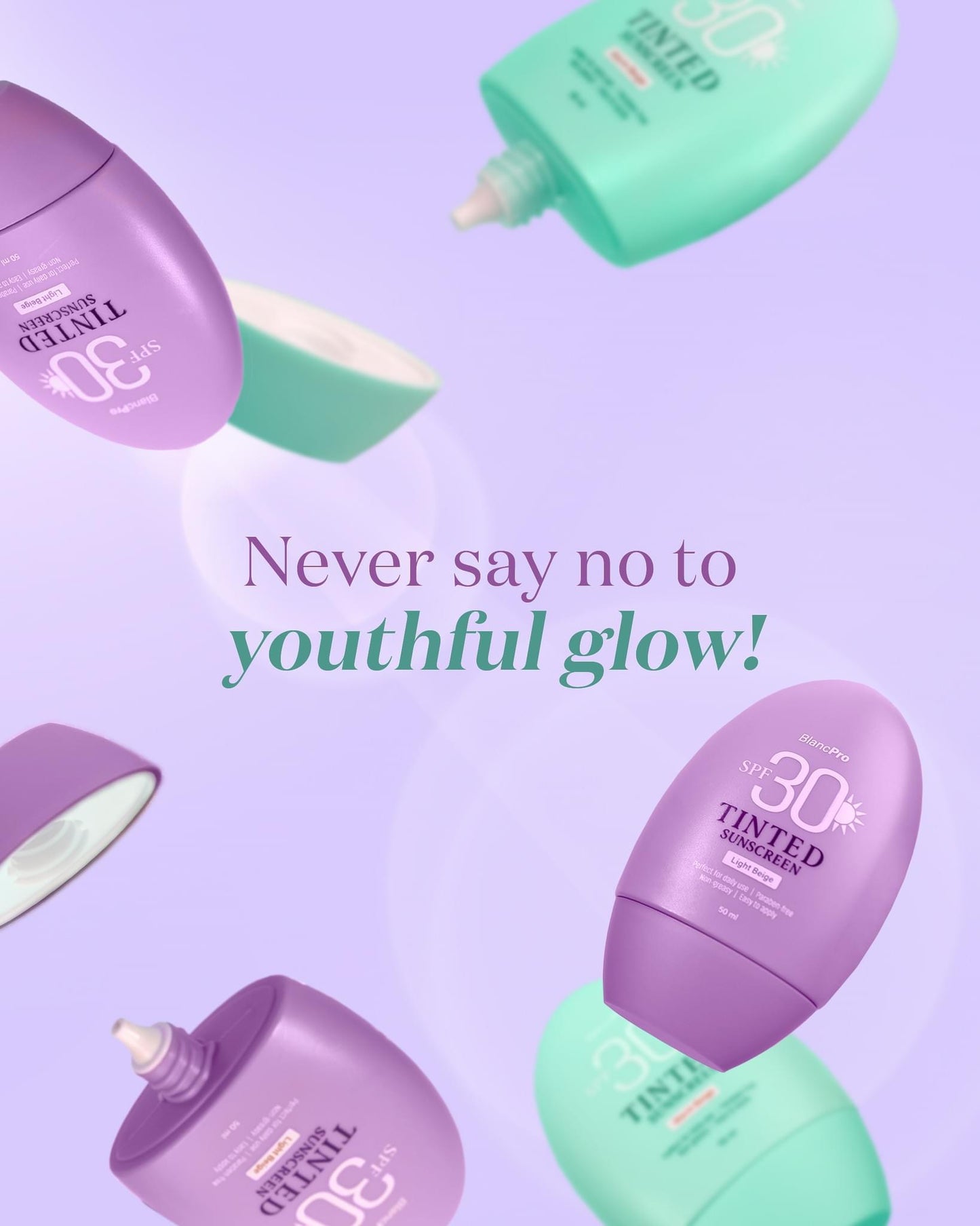 BlancPRO Tinted Sunscreen SPF 30 (Warm Beige) BUY 1 GET 1 FREE