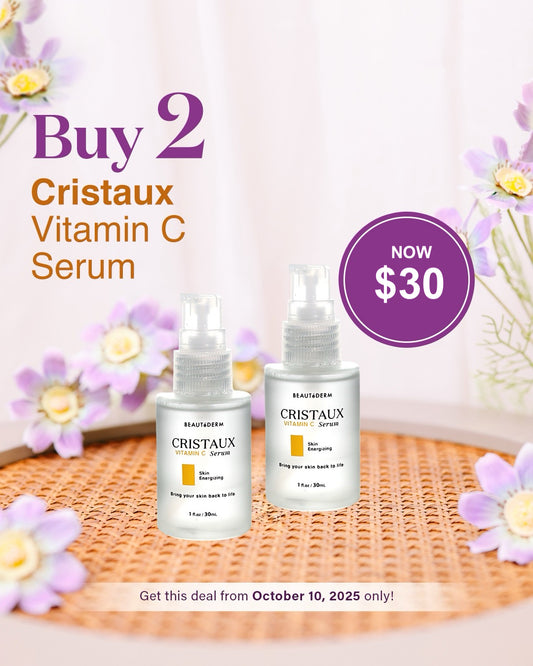 Cristaux Vitamin C Serum BUY 1 TAKE 1 FREE