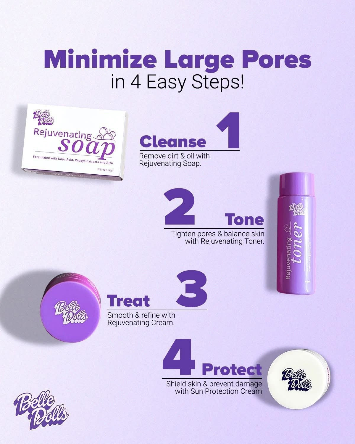 Belle Dolls Rejuvenating Set (1 month use)