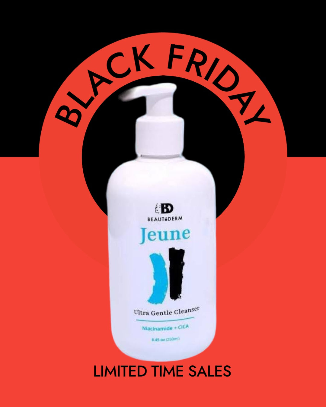 Jeune Total Face & Body Cleanser 250ml