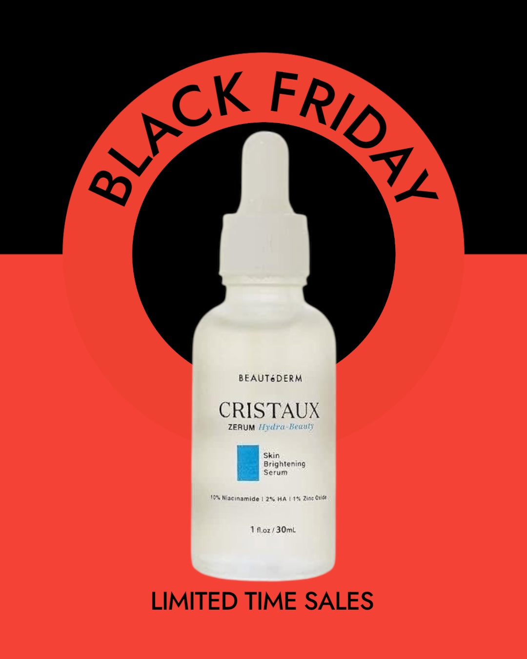 Cristaux Zerum Hydra-beauty Skin Brightening Serum