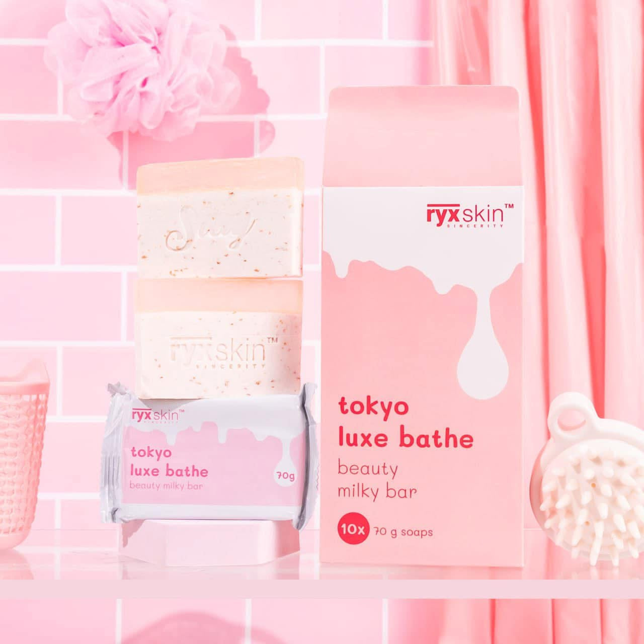 TOKYO LUXE BATHE BY RXYSKIN 10-pack of 70gms