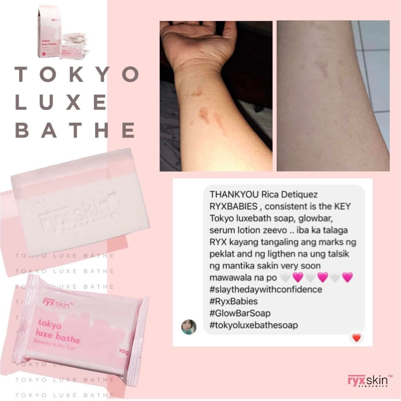 TOKYO LUXE BATHE BY RXYSKIN 10-pack of 70gms