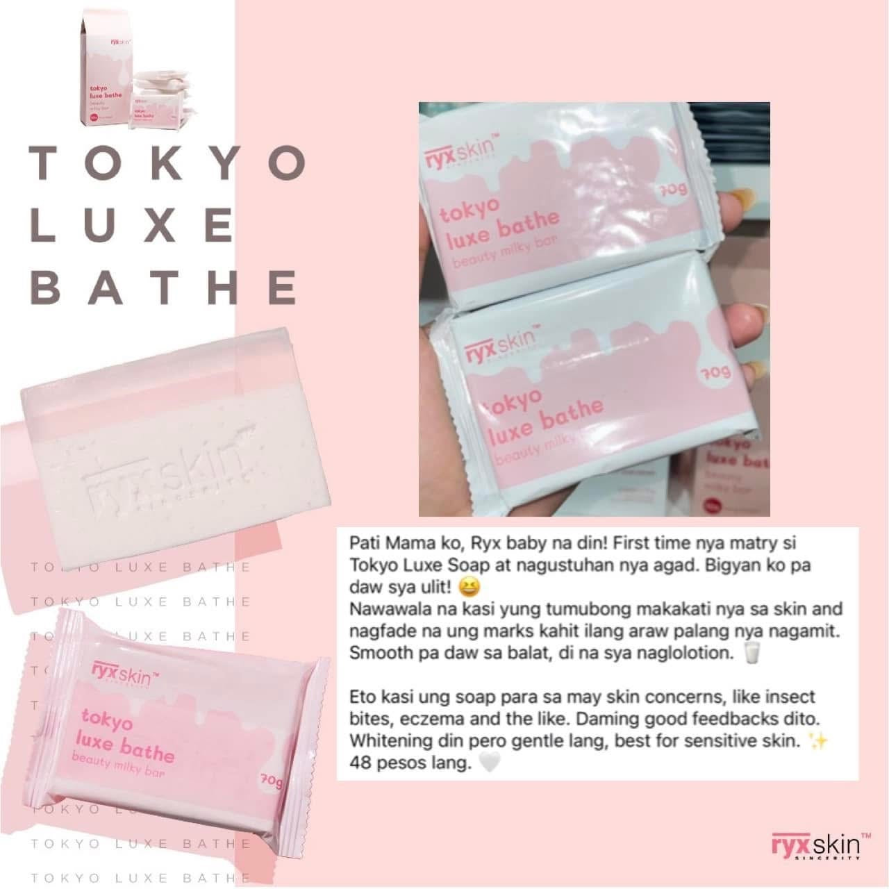 TOKYO LUXE BATHE BY RXYSKIN 10-pack of 70gms