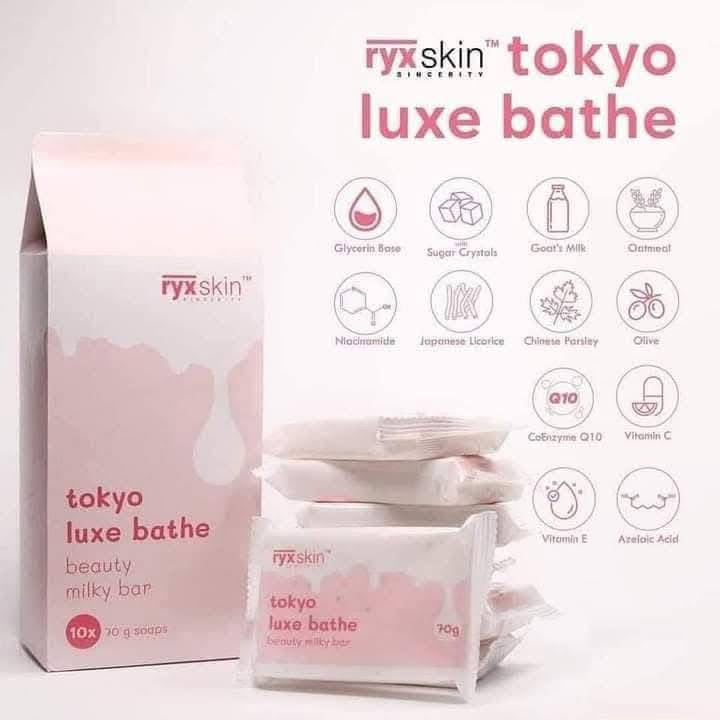 TOKYO LUXE BATHE BY RXYSKIN 10-pack of 70gms
