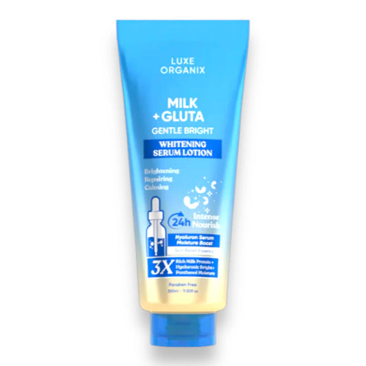Luxe Organix Milk + Gluta Gentle Bright Serum Lotion (200ml)