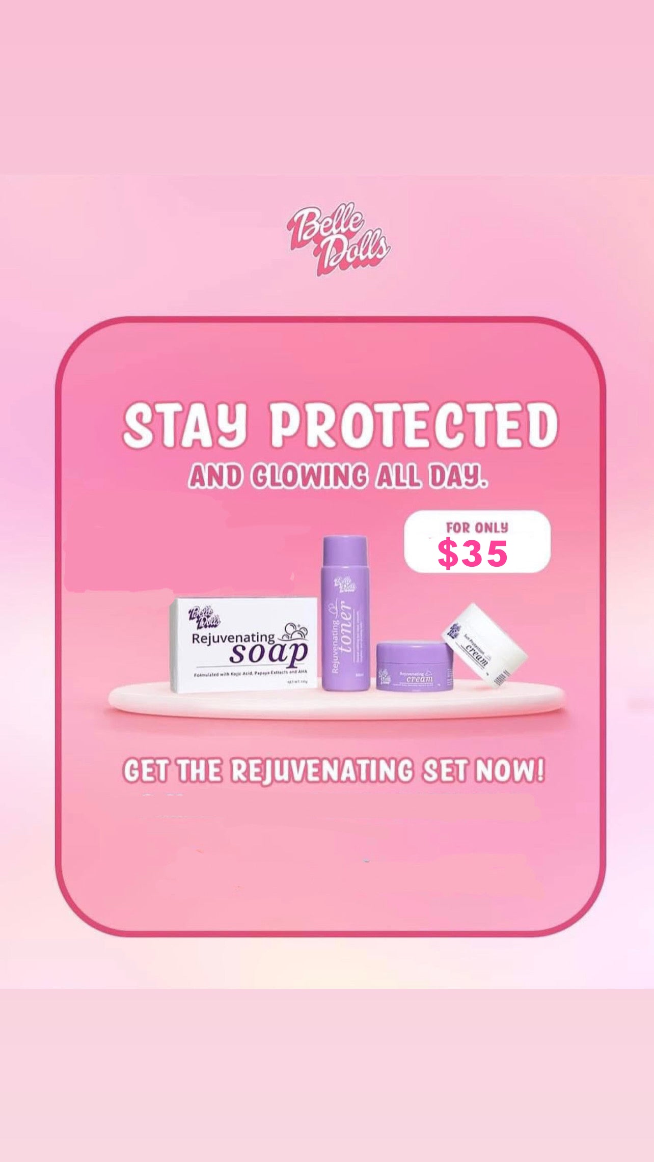 Belle Dolls Rejuvenating Set (1 month use)