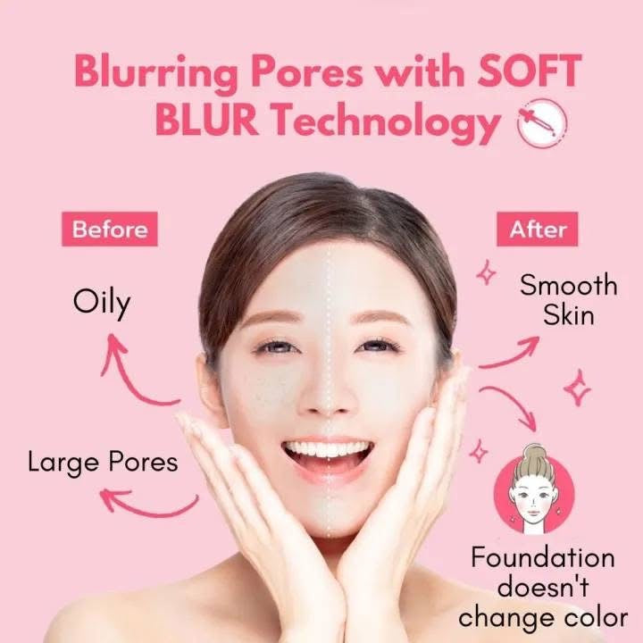 Pond’s Blurring Filler Translucent Powder (Translucent Nude) 50g