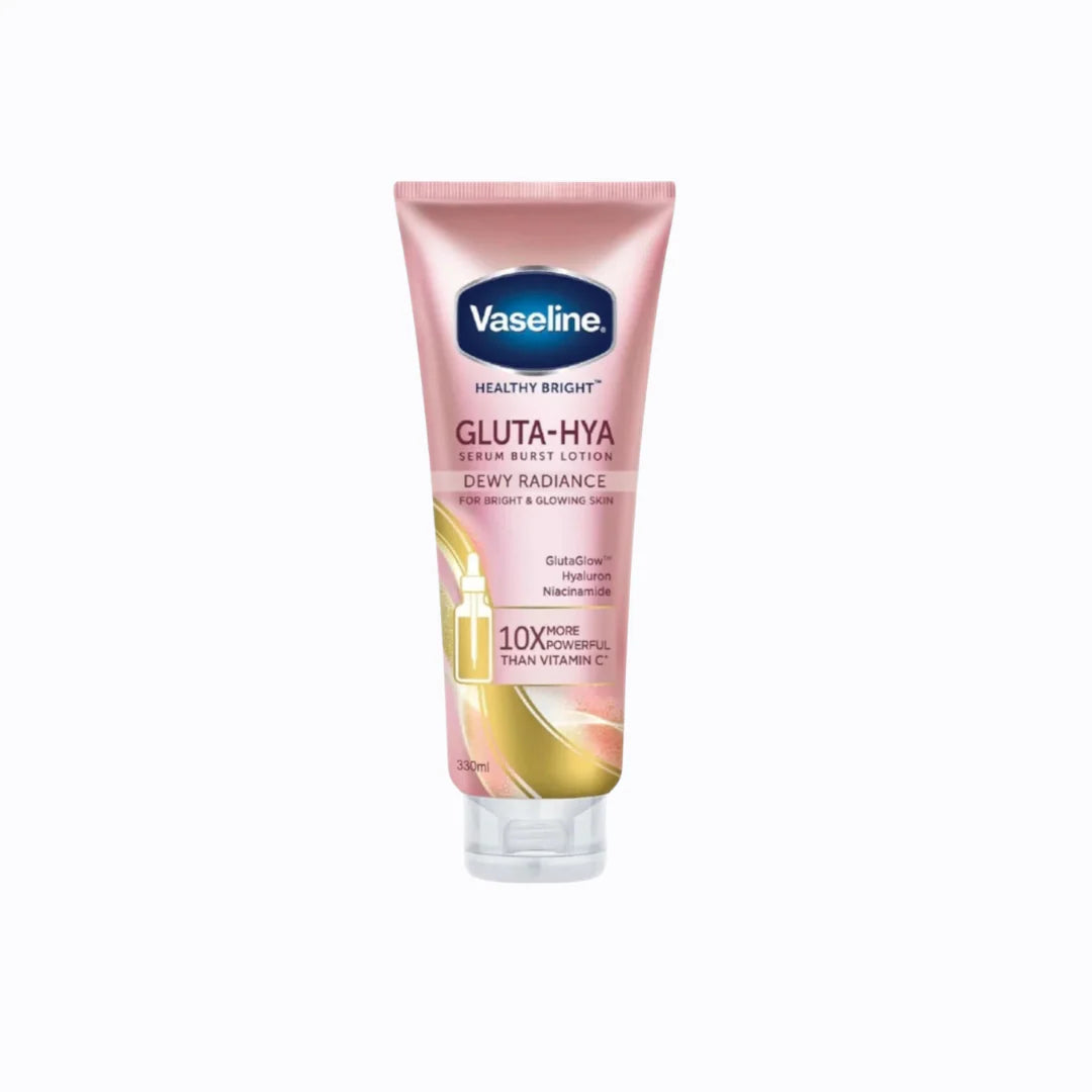 VASELINE Healthy Bright Gluta-HYA Serum Burst Lotion Dewy Radiance 330ml