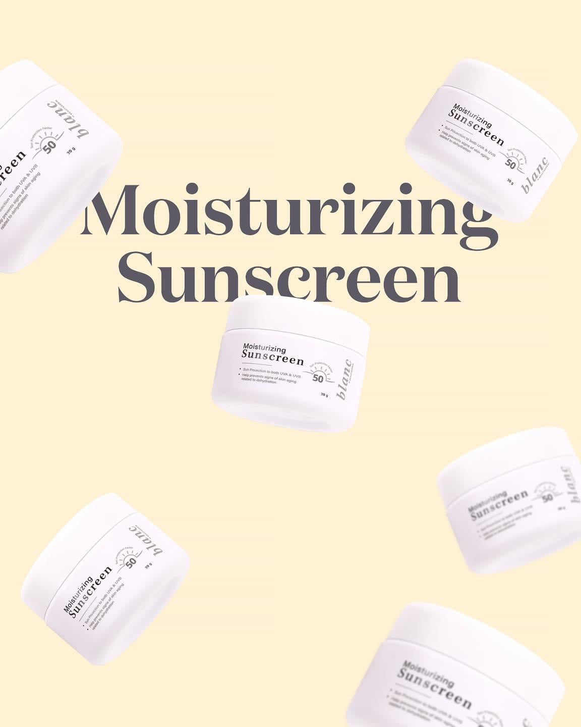 Blanc Moisturizing Sunscreen 20grams with SPF 50