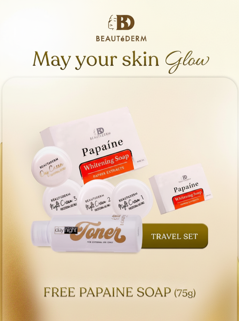Travel Set* with FREE 75gm Papaine Soap