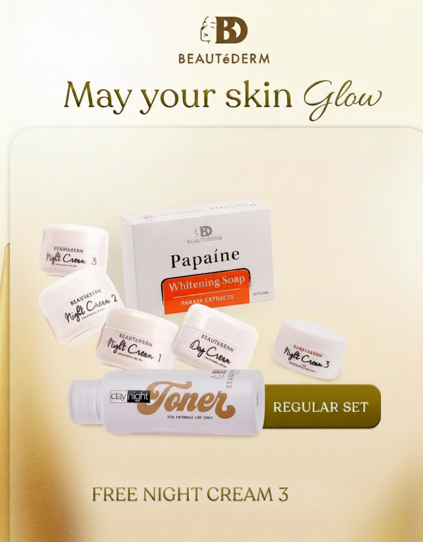 Regular Skincare Set* with 60ml Toner with FREE Night Cream 3 (20gms)