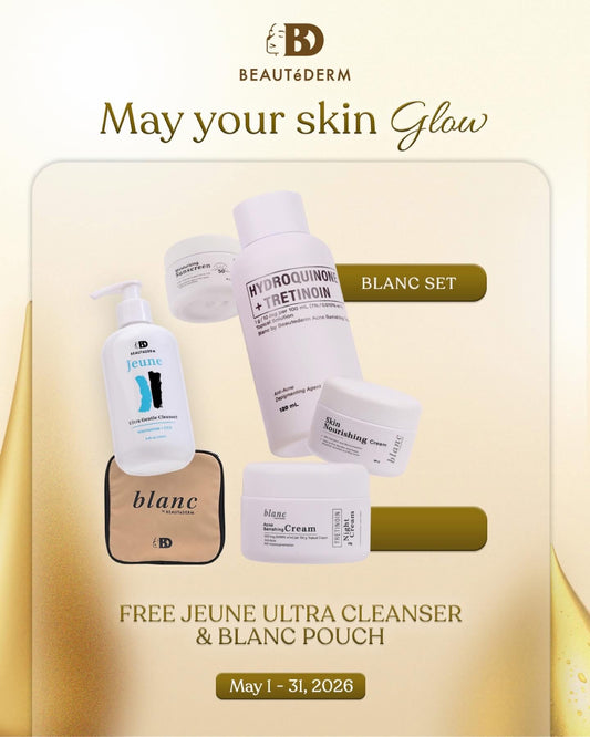 Blanc Regular Set with FREE Jeune Ultra Cleanser and Pouch
