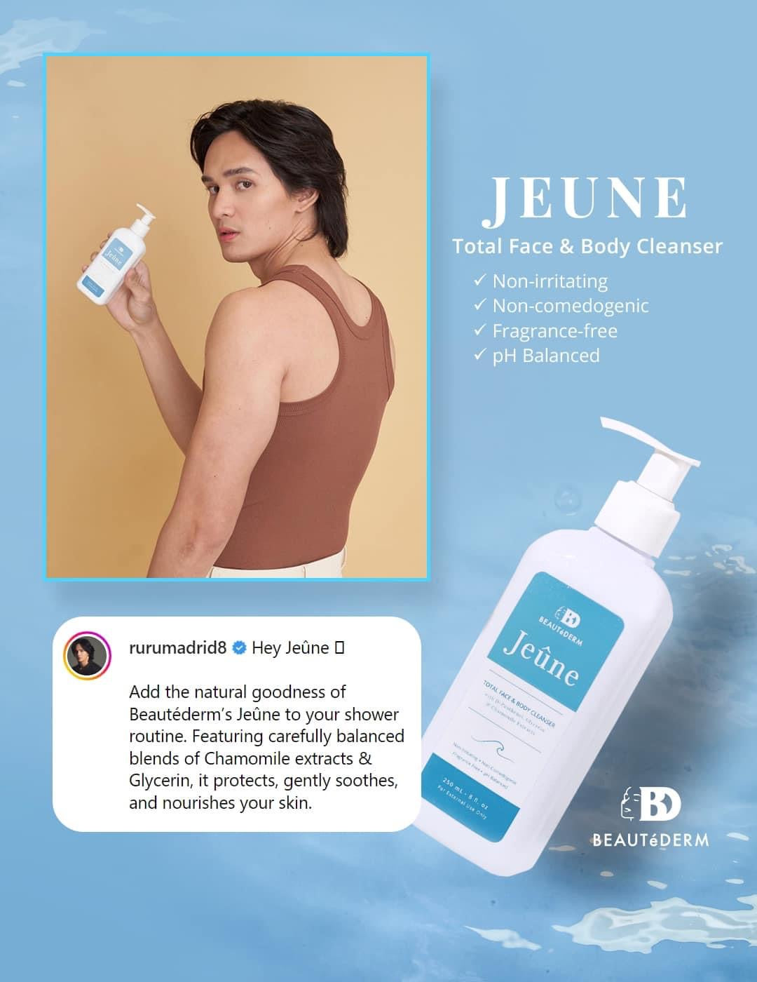 Jeune Total Face & Body Cleanser (100 ML OR 250 ML)