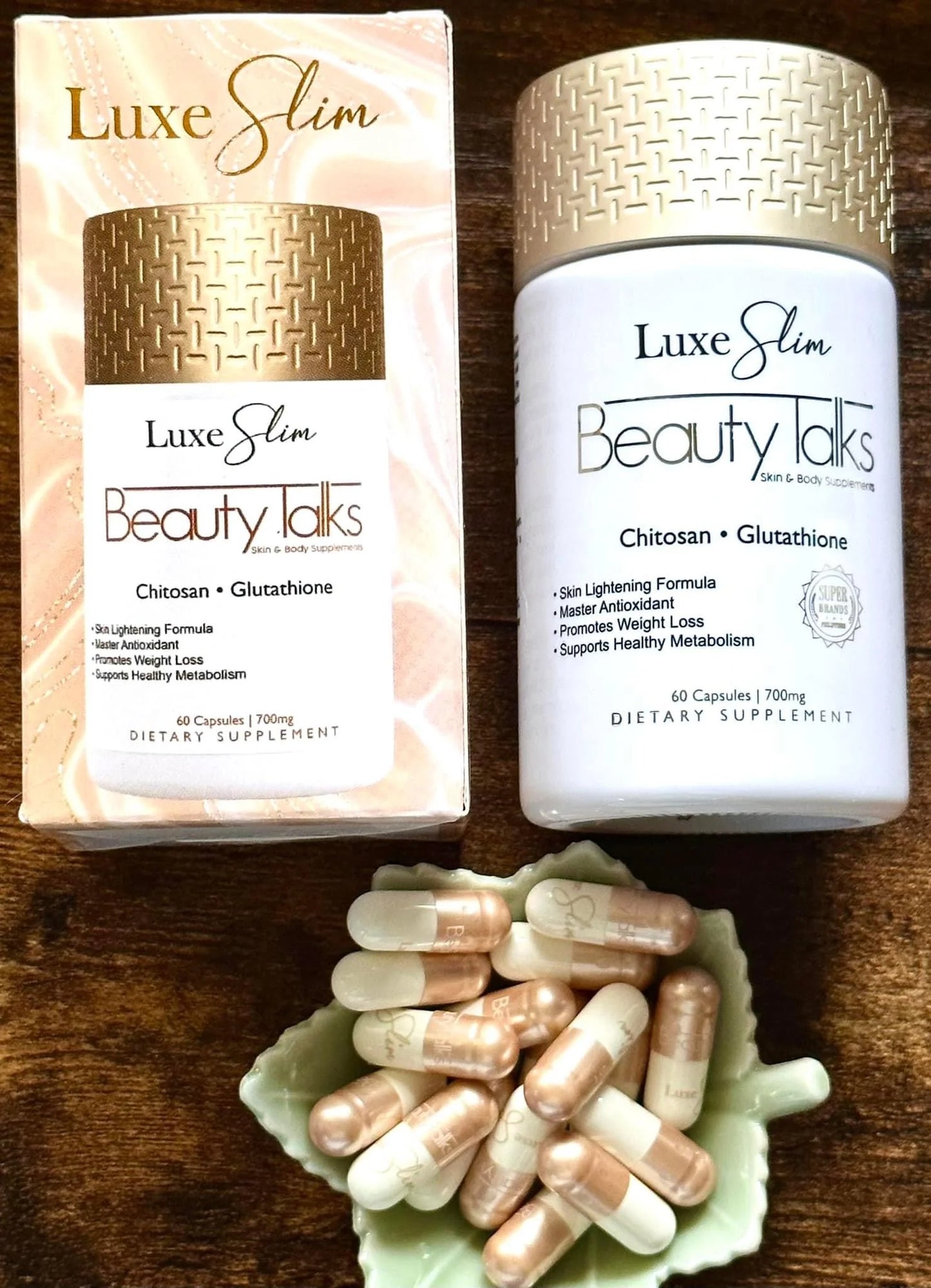 Luxe Slim - Beauty Talks Skin and Body Supplements (by Anna Magkawas)