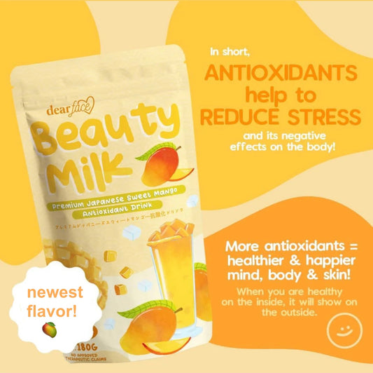 Dear Face Beauty Milk Premium Japanese Sweet Mango Drink