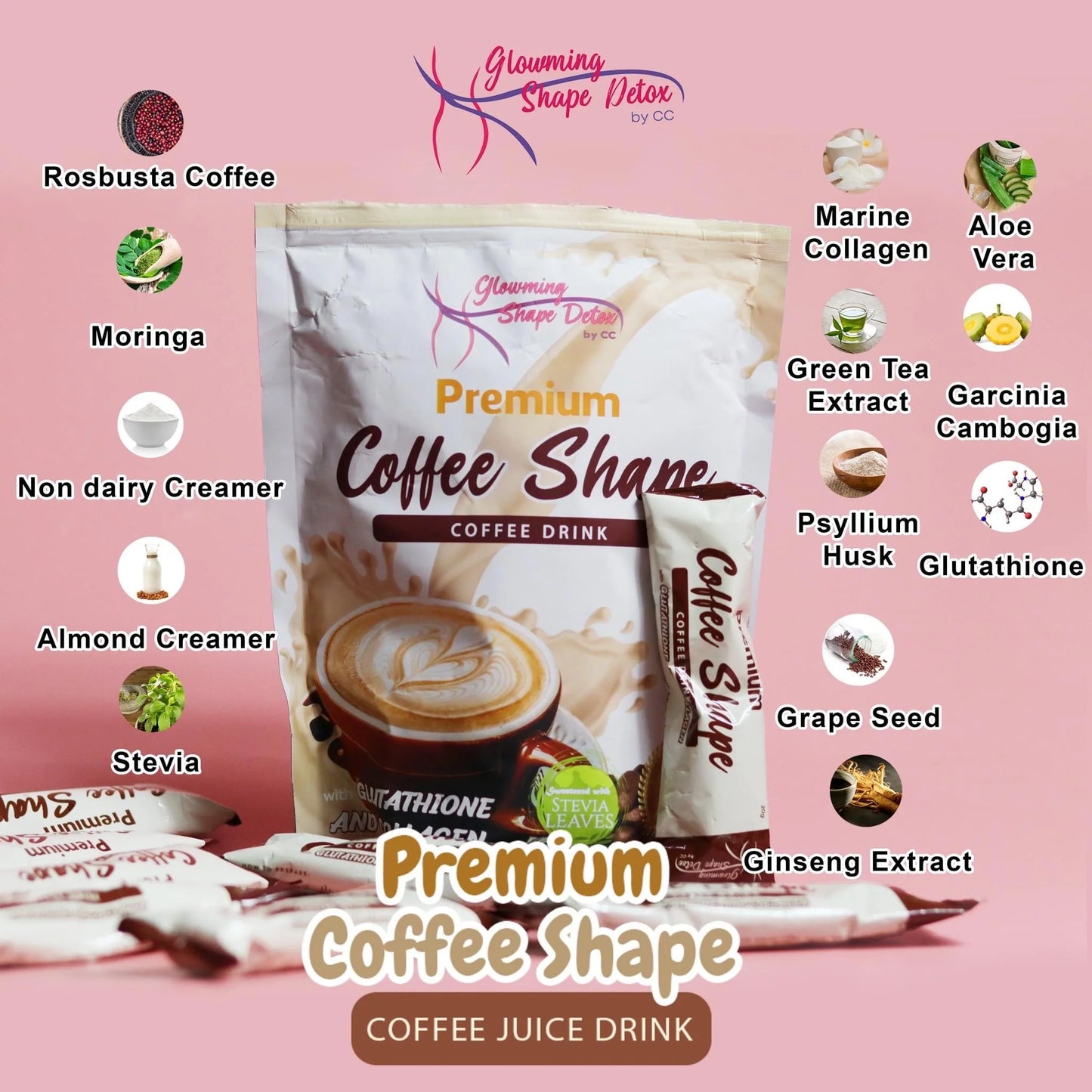 Glowming Shape Detox Premium Coffee Shape