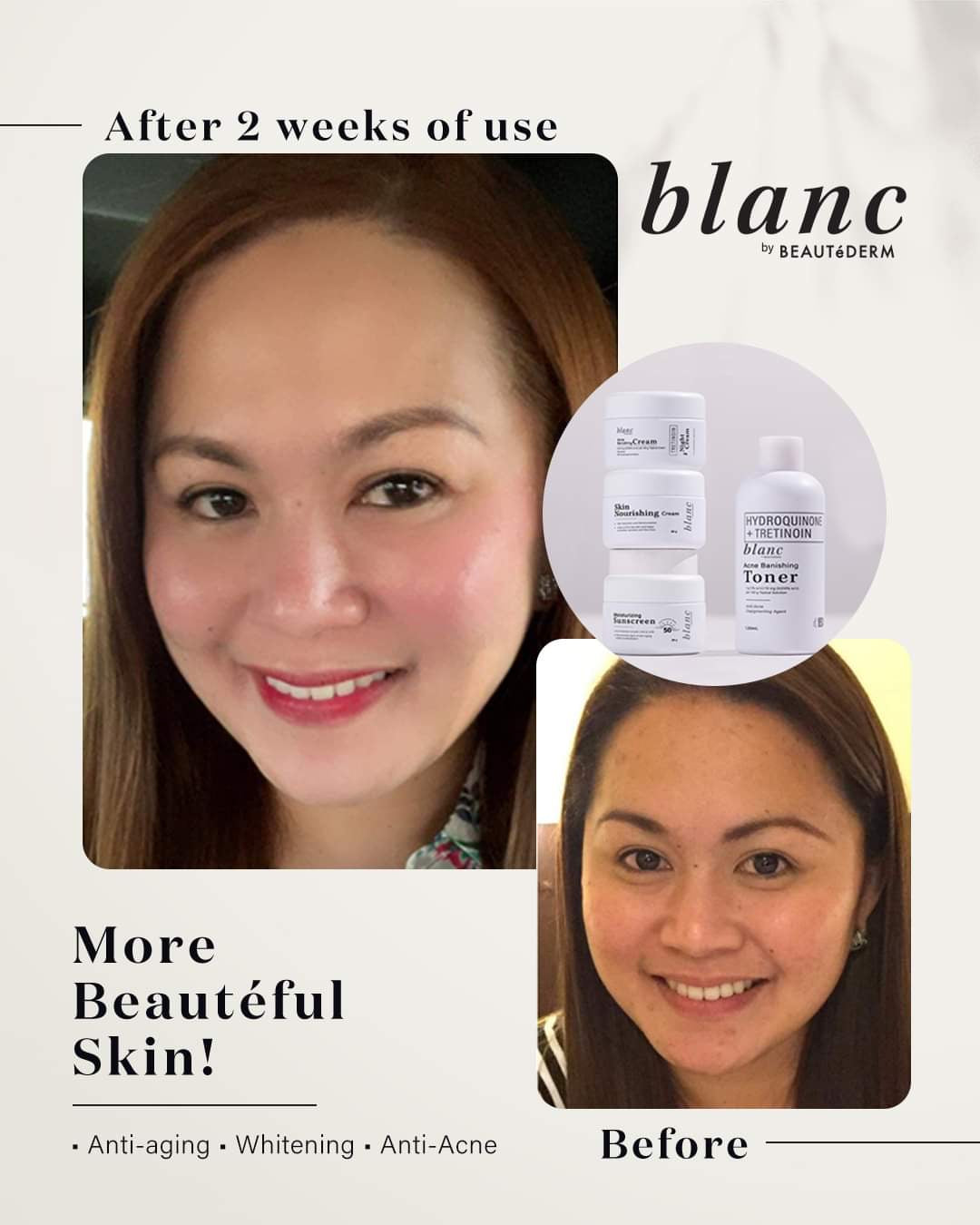 Blanc Moisturizing Sunscreen 20grams with SPF 50